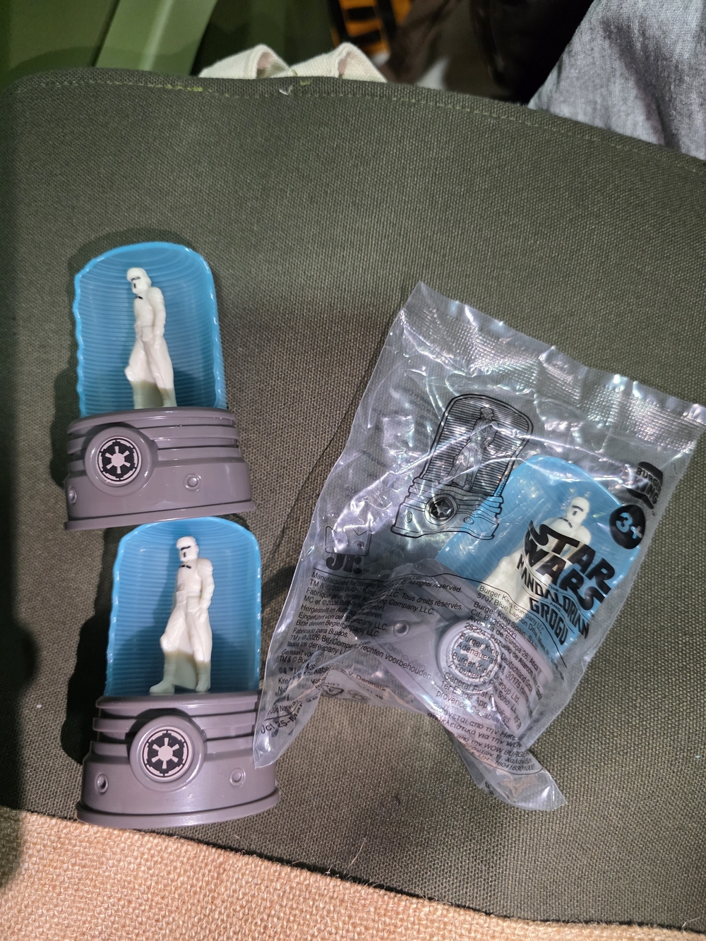 Burger King 2026 Star Wars: The Mandalorian and Grogu Stormtrooper pack of 3
